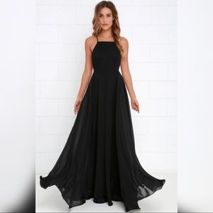 Black Crisscross Dress